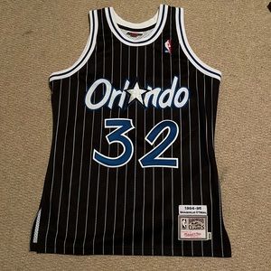 SHAQUILLE O’NEAL 1994-1995 Orlando Magic Mitchell and Ness Jersey